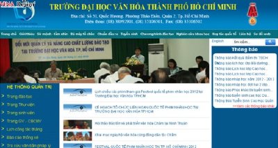 Trường Đại Học Văn Hóa Tp HCM - www.hcmuc.edu.vn
