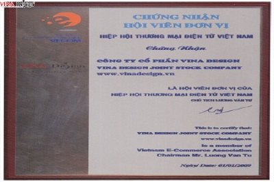 VINADesign - Thành viên Hiệp Hội TMĐT Việt Nam