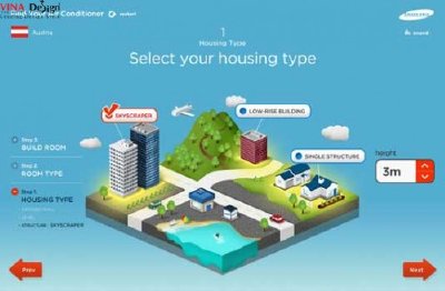 Website của Samsung mang đến cho bạn 1 luồng không khí trong lành