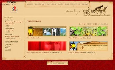 Website với thiết kế đồ họa tuyệt vời